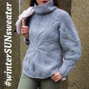 winterSUNsweater: Crochet Pattern – Crochet Tutorial in English