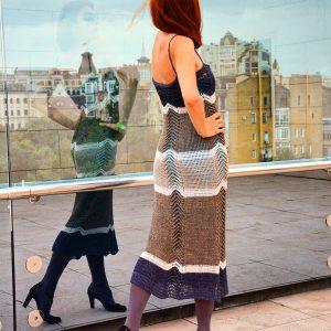 WAVYaccents: Dress Crochet Pattern = Crochet Skirt Pattern in English